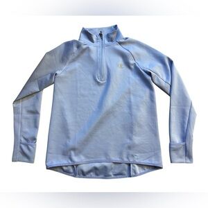 Champion Light Blue Quarter-Zip Sweatshirt